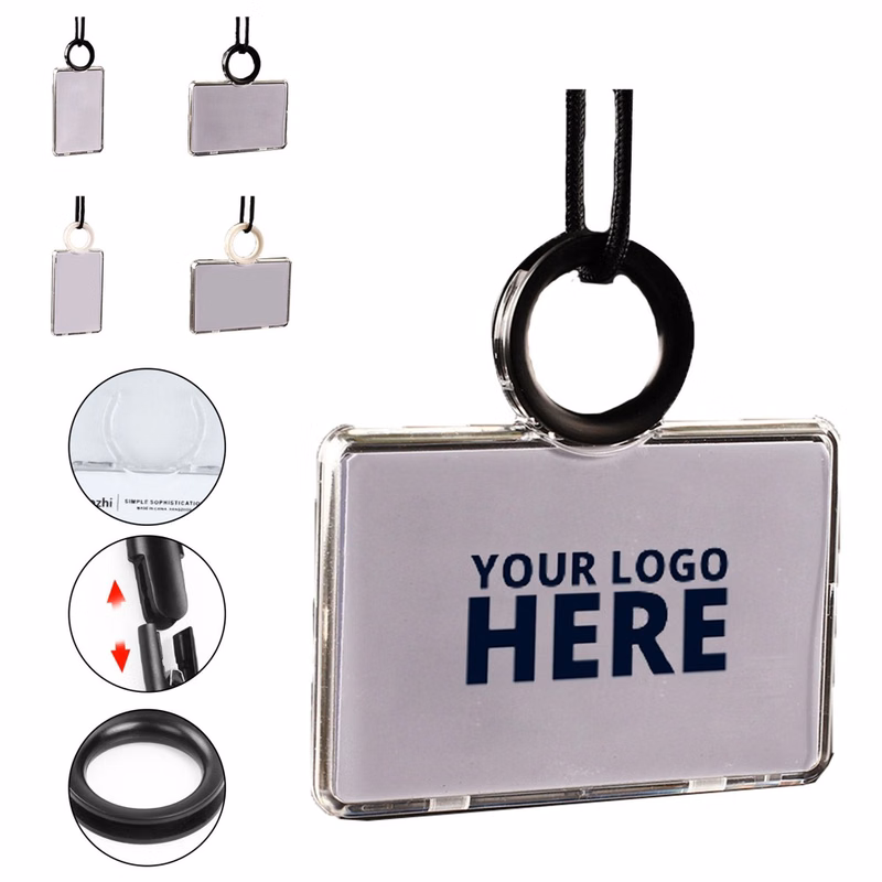Detachable Buckle Card Holder Lanyard Set