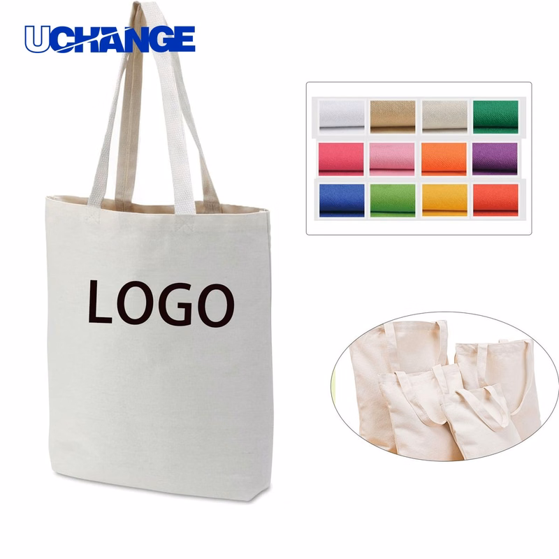 Single Shoulder Canvas Shopping Tote Bag