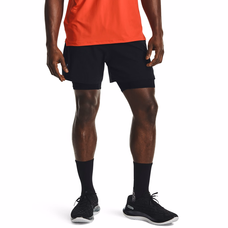 UA Iso-Chill Run Men's 2-in-1 Shorts