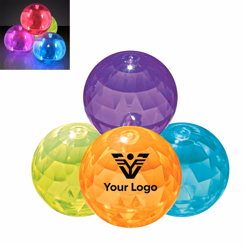 LED Light-Up Elastic  Bouncing Ball