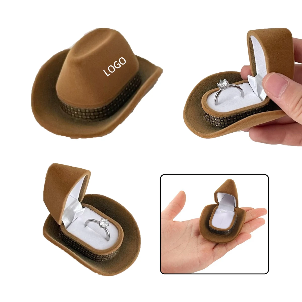 Cowboy Hat Ring Box 1