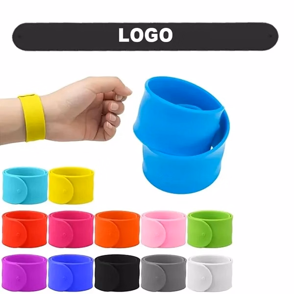 Custom Silicone Slap Bracelets with Metal Core — Wearable Festival & Reward Item