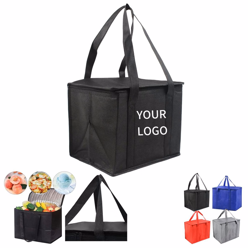Durable Insulated Grocery Tote with Carry Handles