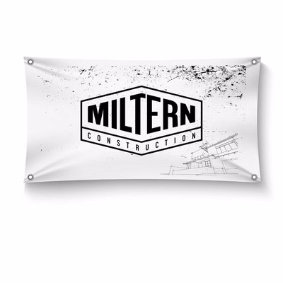 9.5 Oz. Sublimated Blockout Fabric Banner - Per Sq Ft