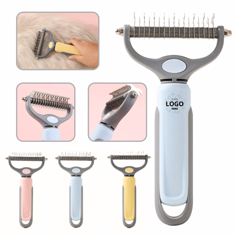 Double-Sided Stainless Steel Pet Grooming Comb