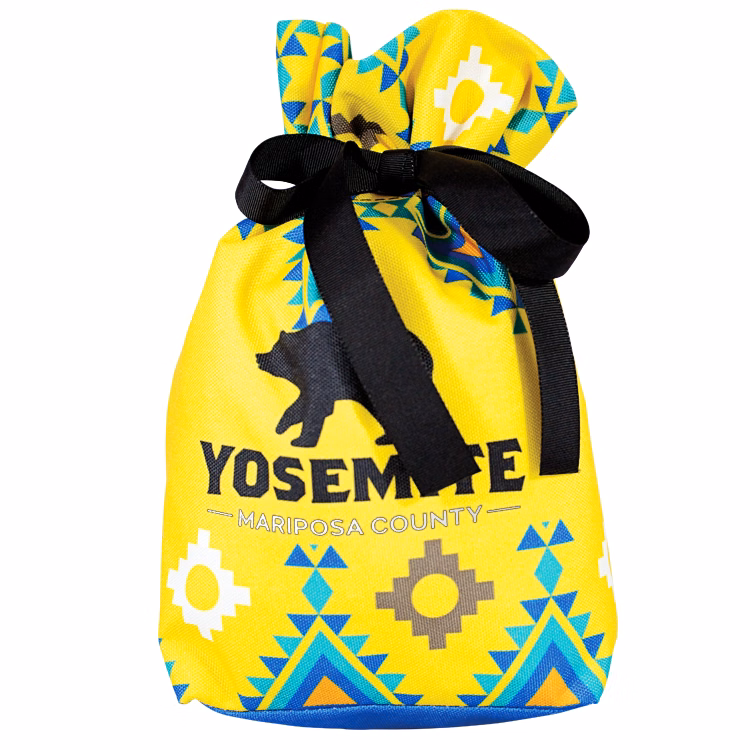 Small Top Tie Cinch Gift Bag Full Color Sewn in the USA