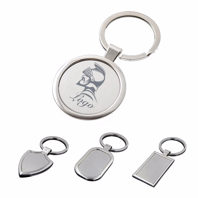 Metal Keychain Ring Tags