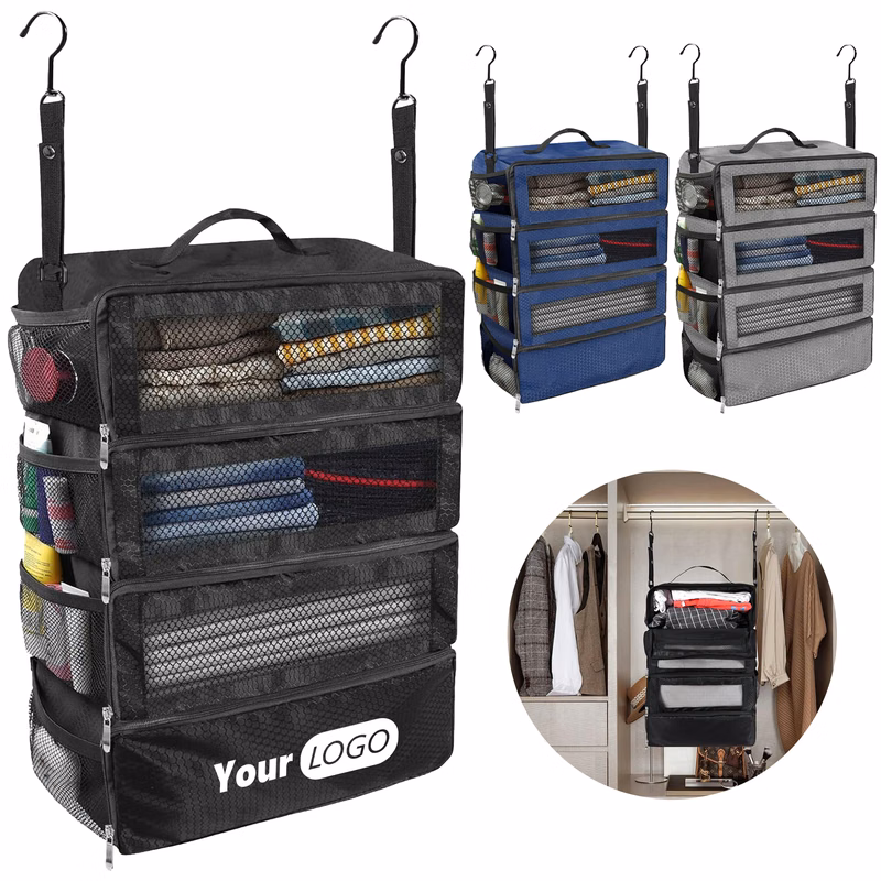 Oxford Hanging Foldable Clothing Storage Bag