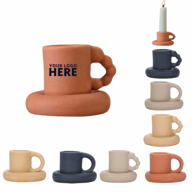 Ceramic Cup Scented Candle Holder