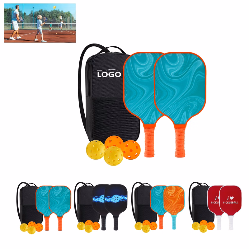 Customizable Pickleball Set Of 2 Beats+4 Balls+1 Pack
