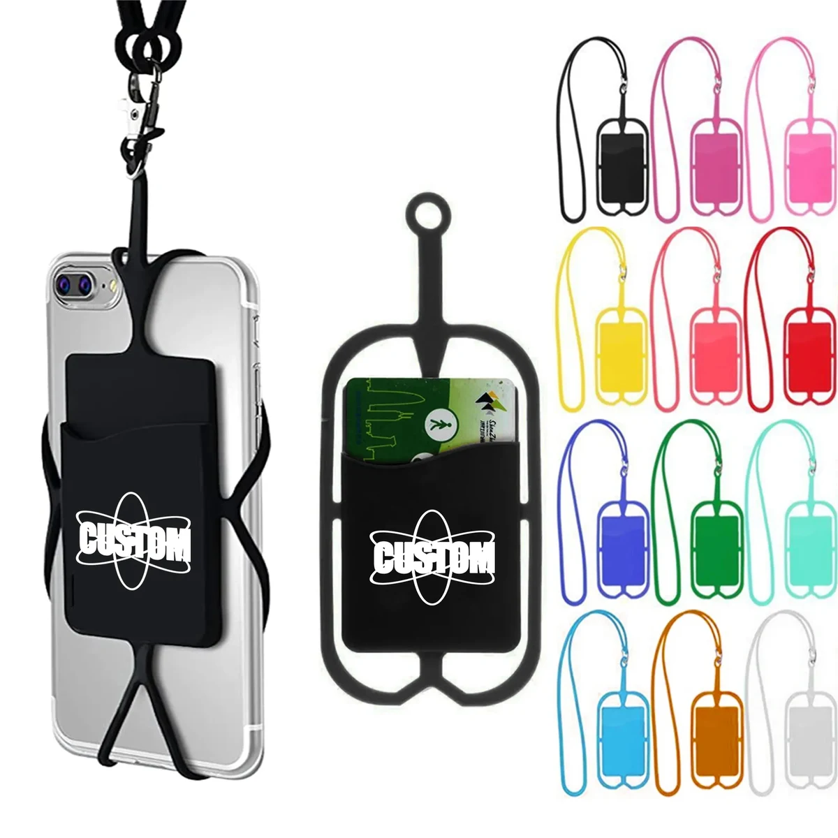 2-In-1 Silicone Phone Lanyard Case 1