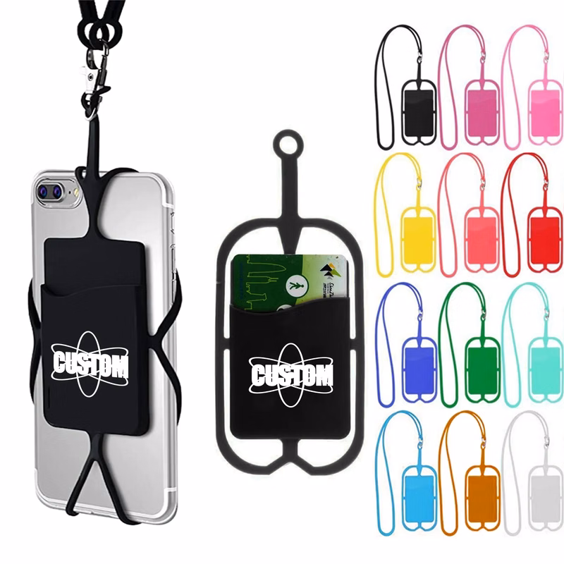 2-In-1 Silicone Phone Lanyard Case