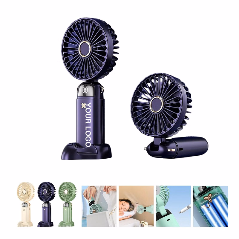 ABS Folding Fan with Adjustable Airflow