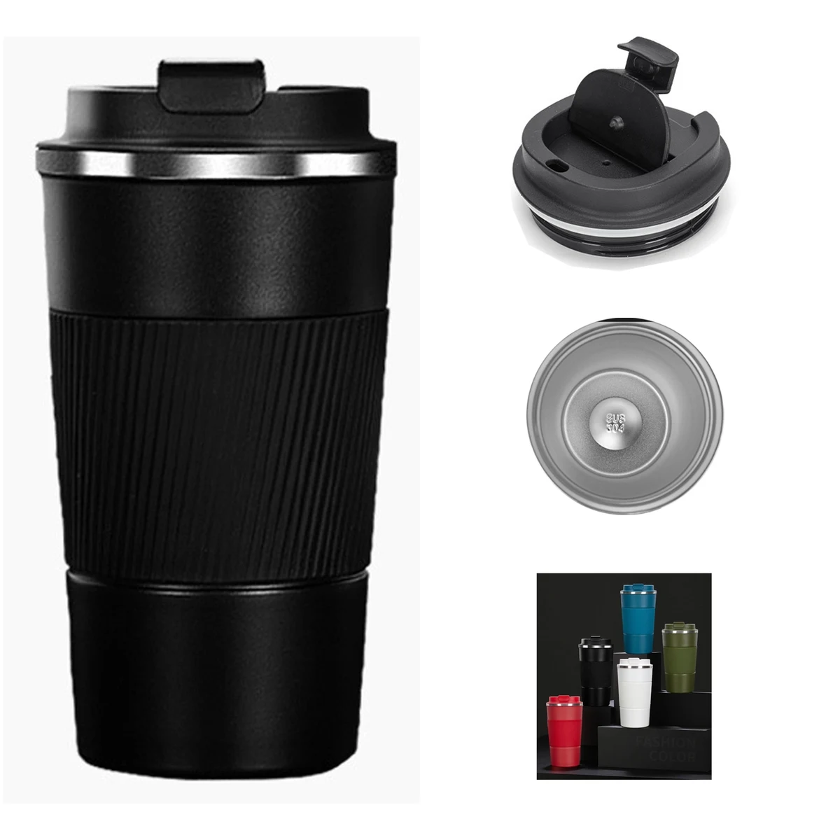 17 Oz Insulated Coffee Cup 1