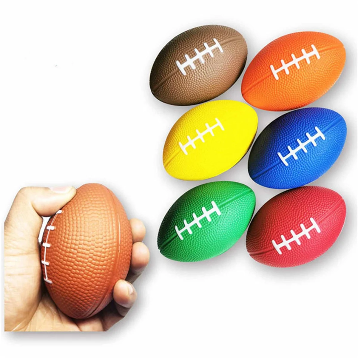 Football Shaped Stress Reliver Ball 1