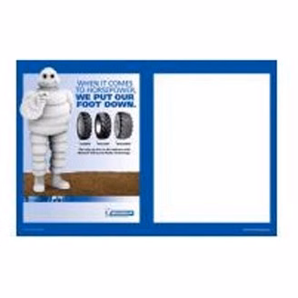 Window Lift Top Counter Mat w/Premium-Duty Backing (10"x15"x1/8")