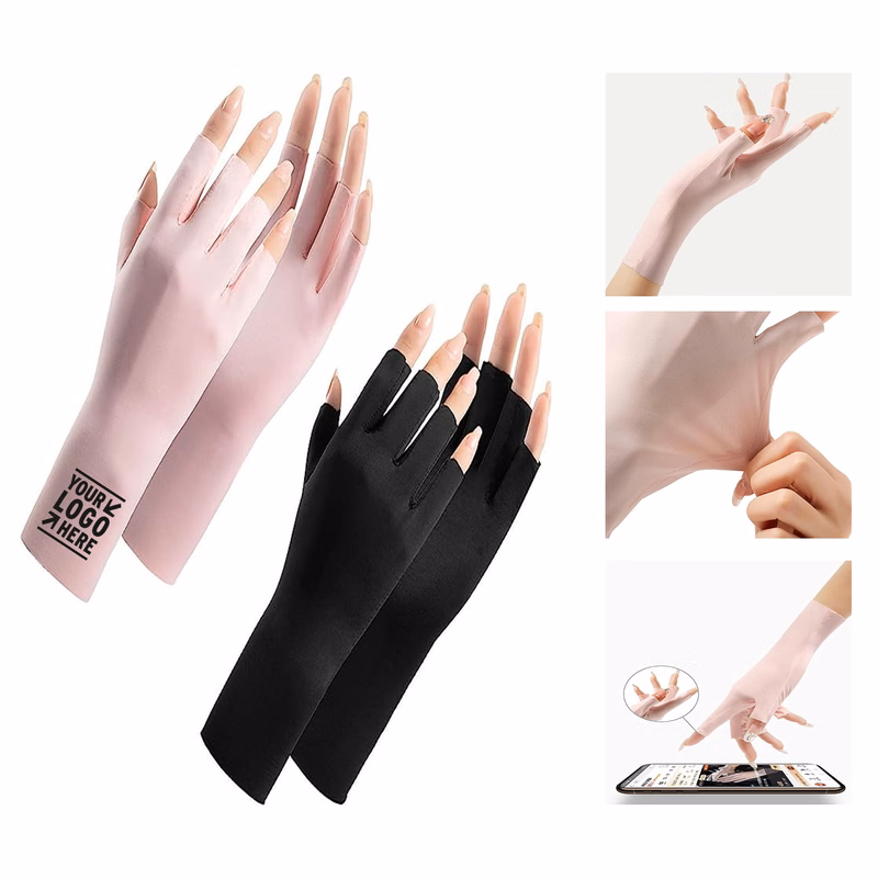 Women Fingerless Gloves Summer UV Protection Gloves