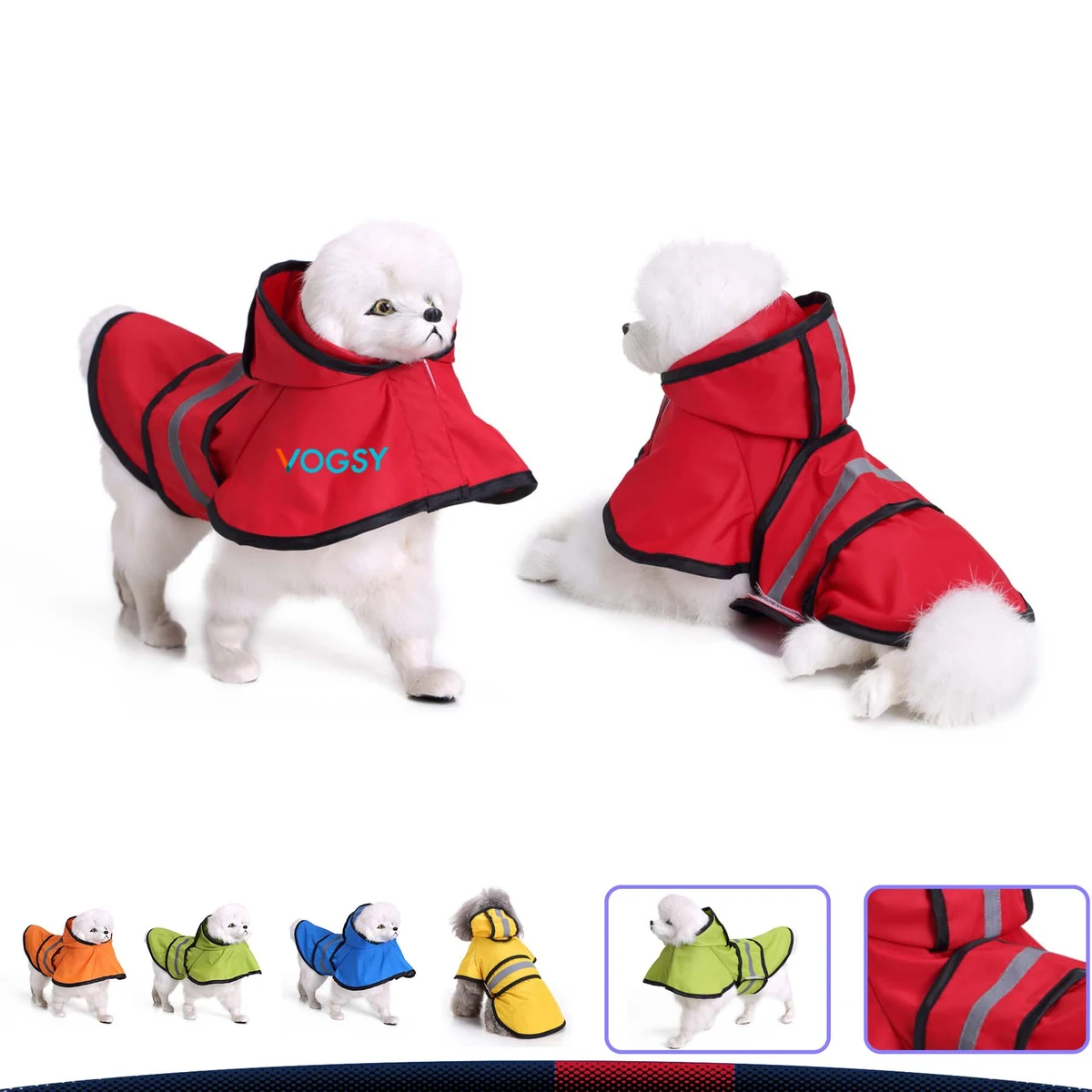 Pet Rain Poncho 1
