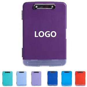Side-Opening High Capacity Folder Storage Clipboards