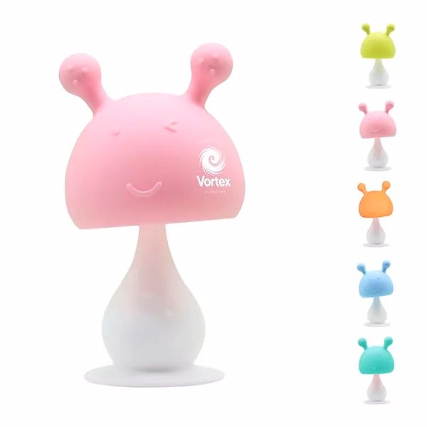 Custom Food-Grade Silicone Baby Teether Multi-Surface — Infant Wellness Giveaway