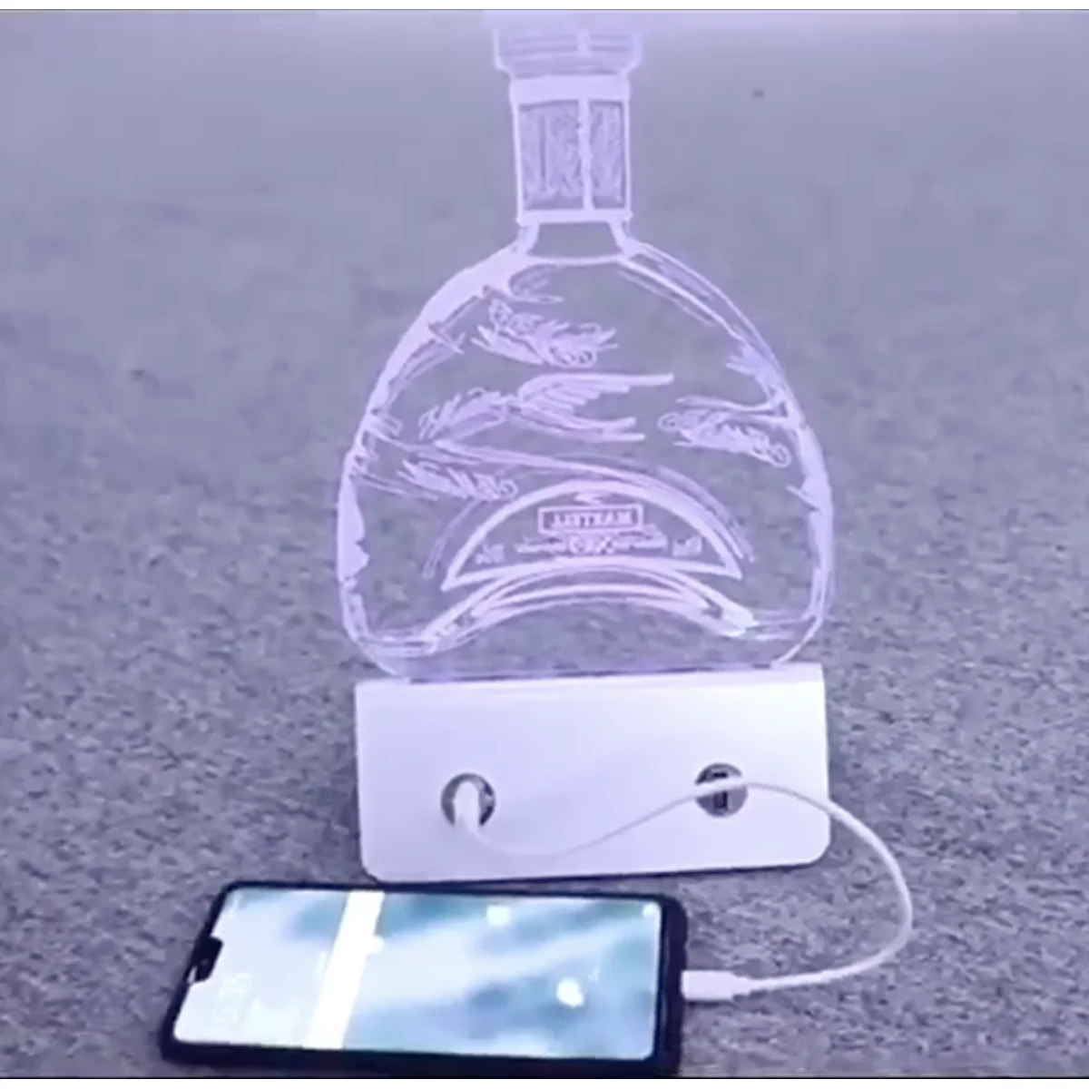 6000mAh table stand holder advertising cafe restaurant menu power bank 1