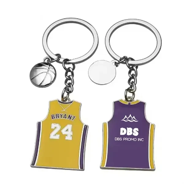 Jersey-Shaped Keychain 1