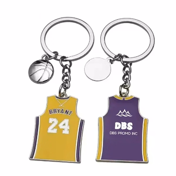 Jersey-Shaped Keychain