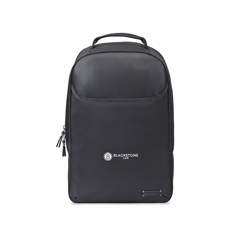Travis & Wells® Lennox Recycled Nylon Laptop Backpack