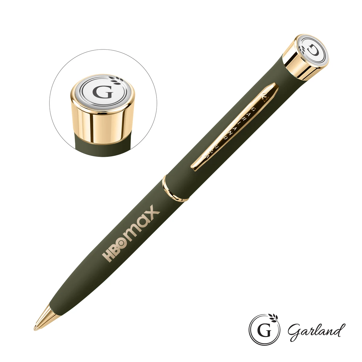 Garland® Freedom Ballpoint Pen - Gold Accent 1