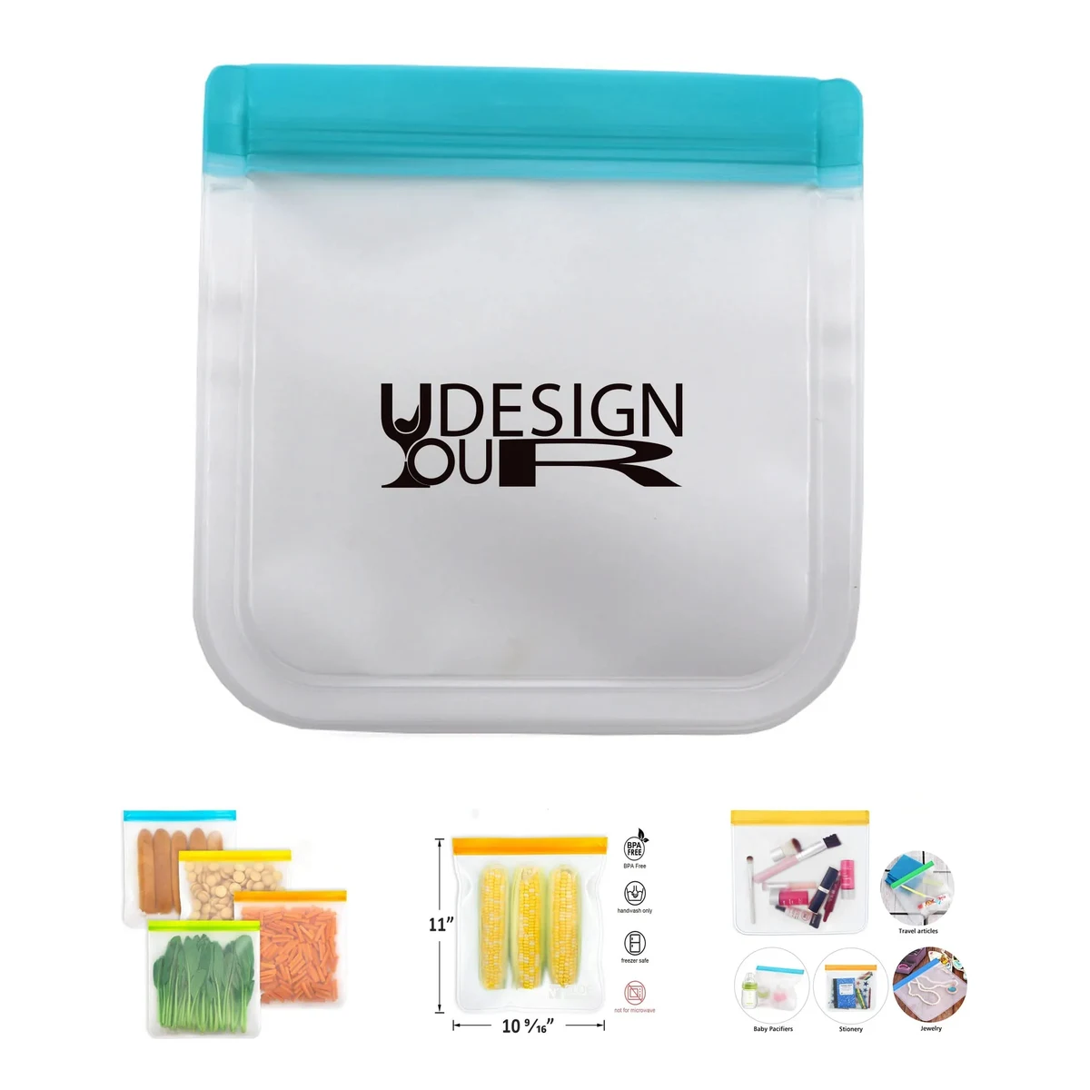 Reusable PEVA Food Storage Bags 1