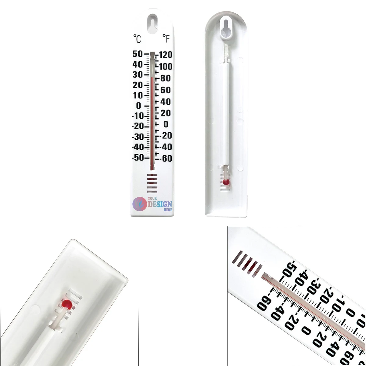 Full Color Printed Home Thermometer 1