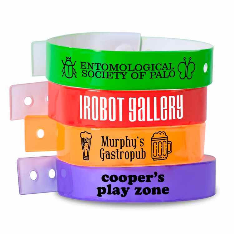 Stock Vinyl Wristband (L-Shaped)