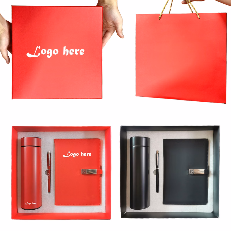 A5 Notebook Insulated Thermos Pen Gift Box Set