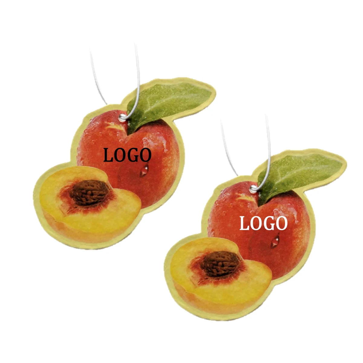 Peach Shape Car Air Freshener 1