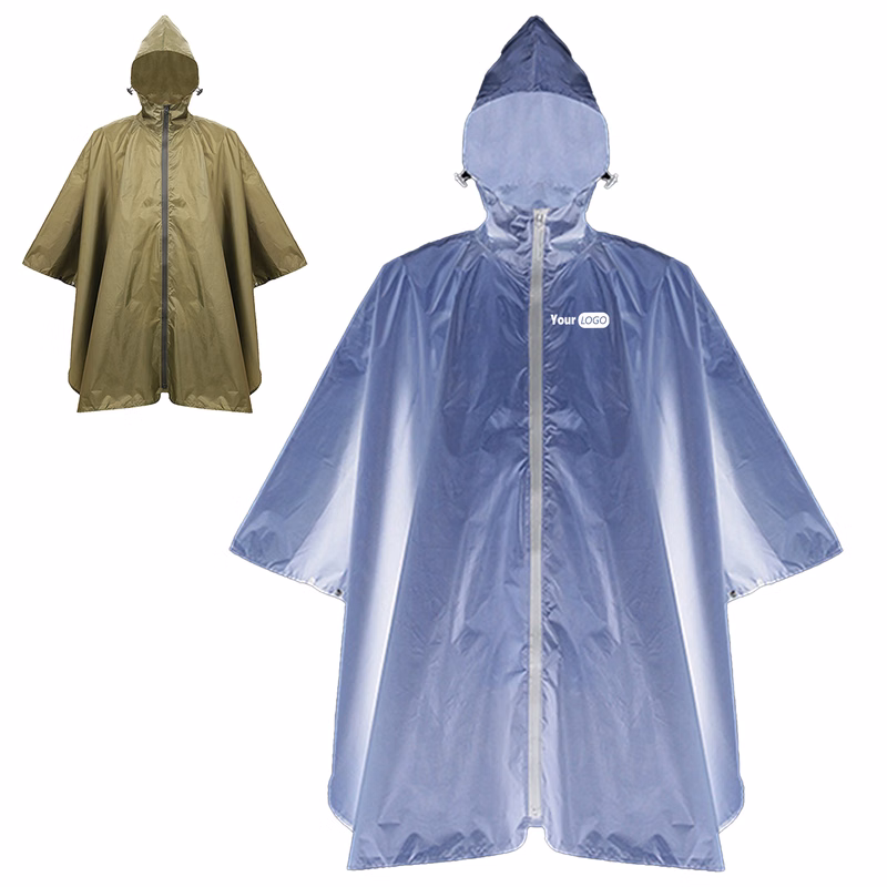 Polyester Versatile Multi-Use Rain Poncho For Outdoor Enthusiasts