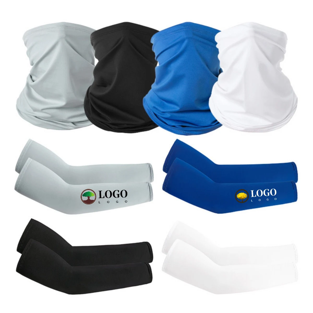 Neck Gaiter Balaclava Uv Sun Protection Arm Sleeves 1