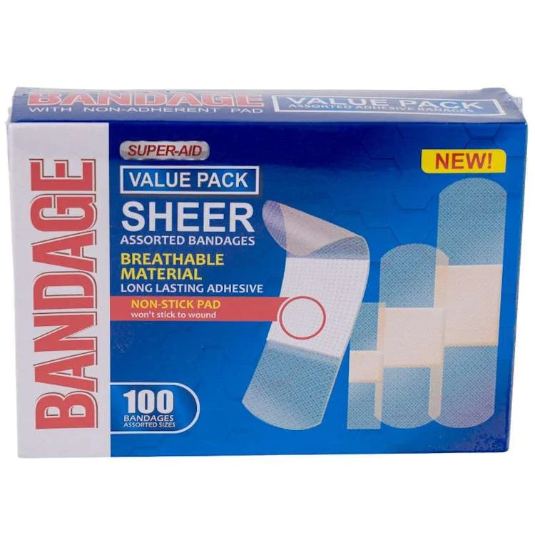 Non-Stick Pad Bandage 100-Piece 1