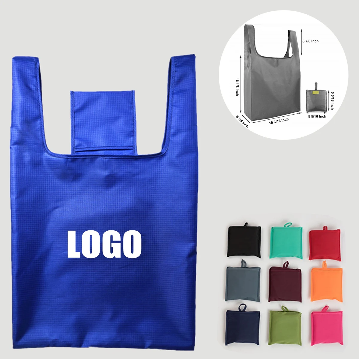 Waterproof Foldable Polyester Shopping Bag 1