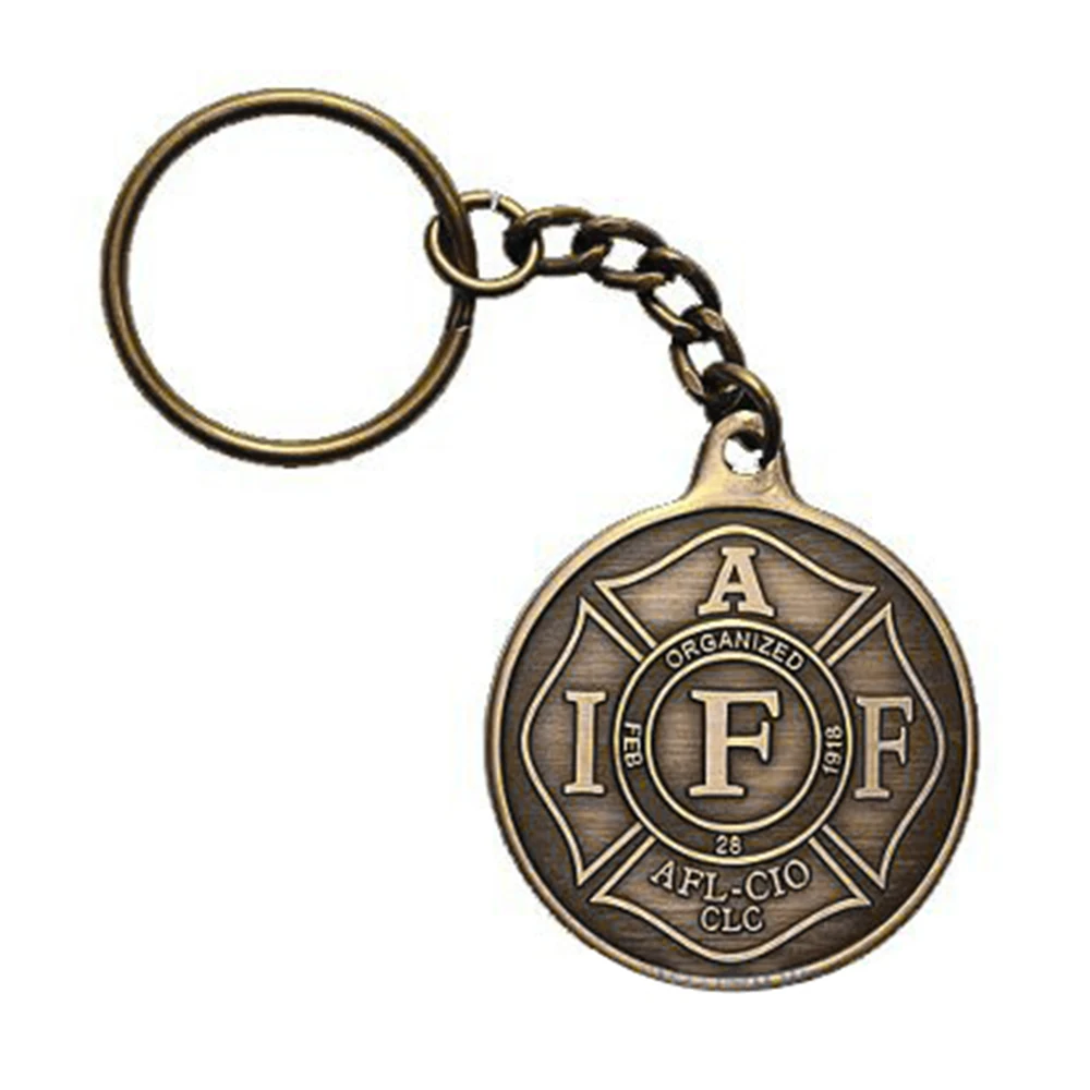 Iron Made Plating Key Chain 1