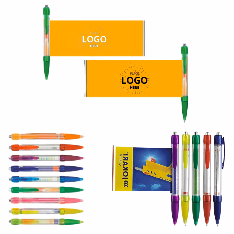 Pull Out Paper Banner Pen