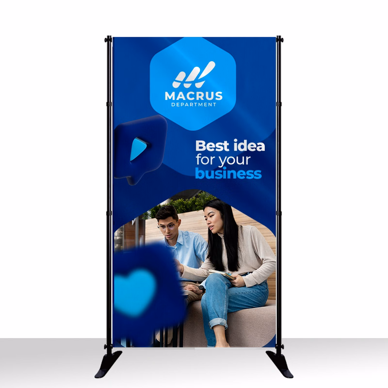 4' x 8' Step & Repeat Banner Graphic only