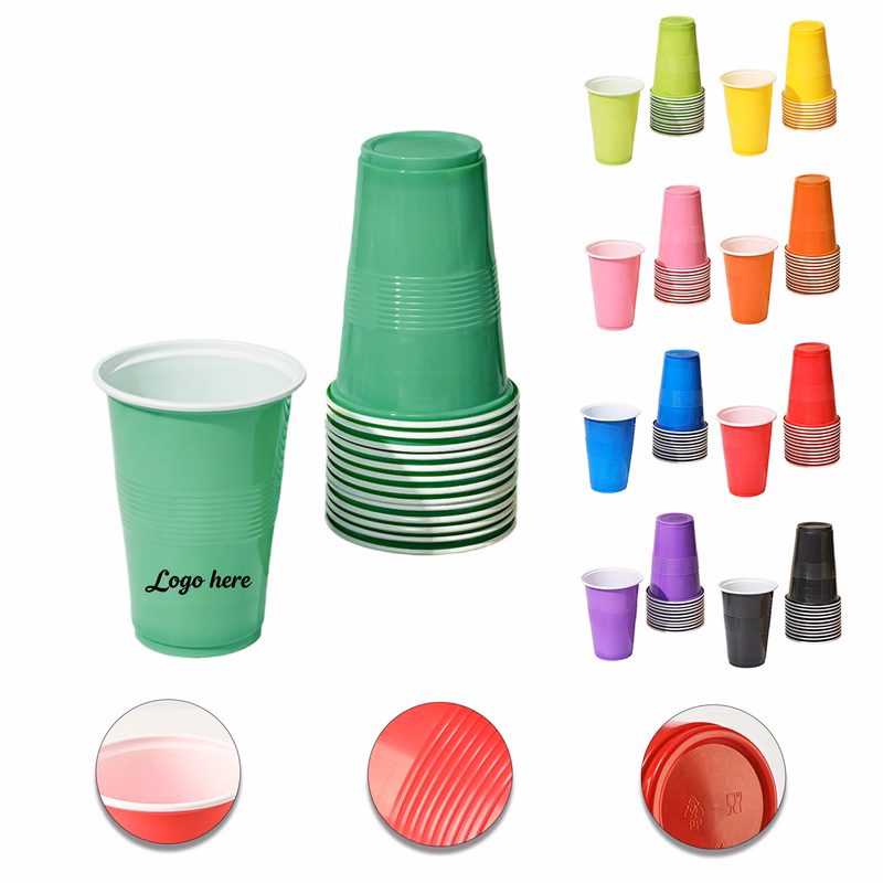 16 oz Colored Plastic Party Game Cup