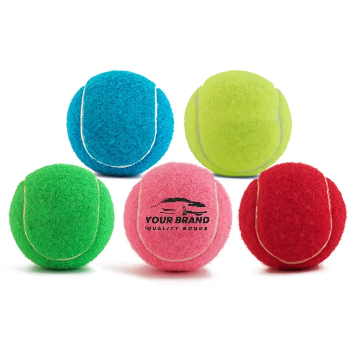 Squeak Dog Toy Tennis Ball Pet Clinic Advertising Favors 1