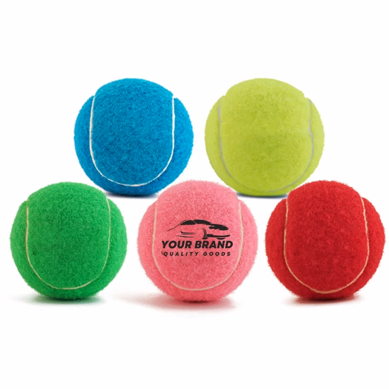 Squeak Dog Toy Tennis Ball Pet Clinic Advertising Favors