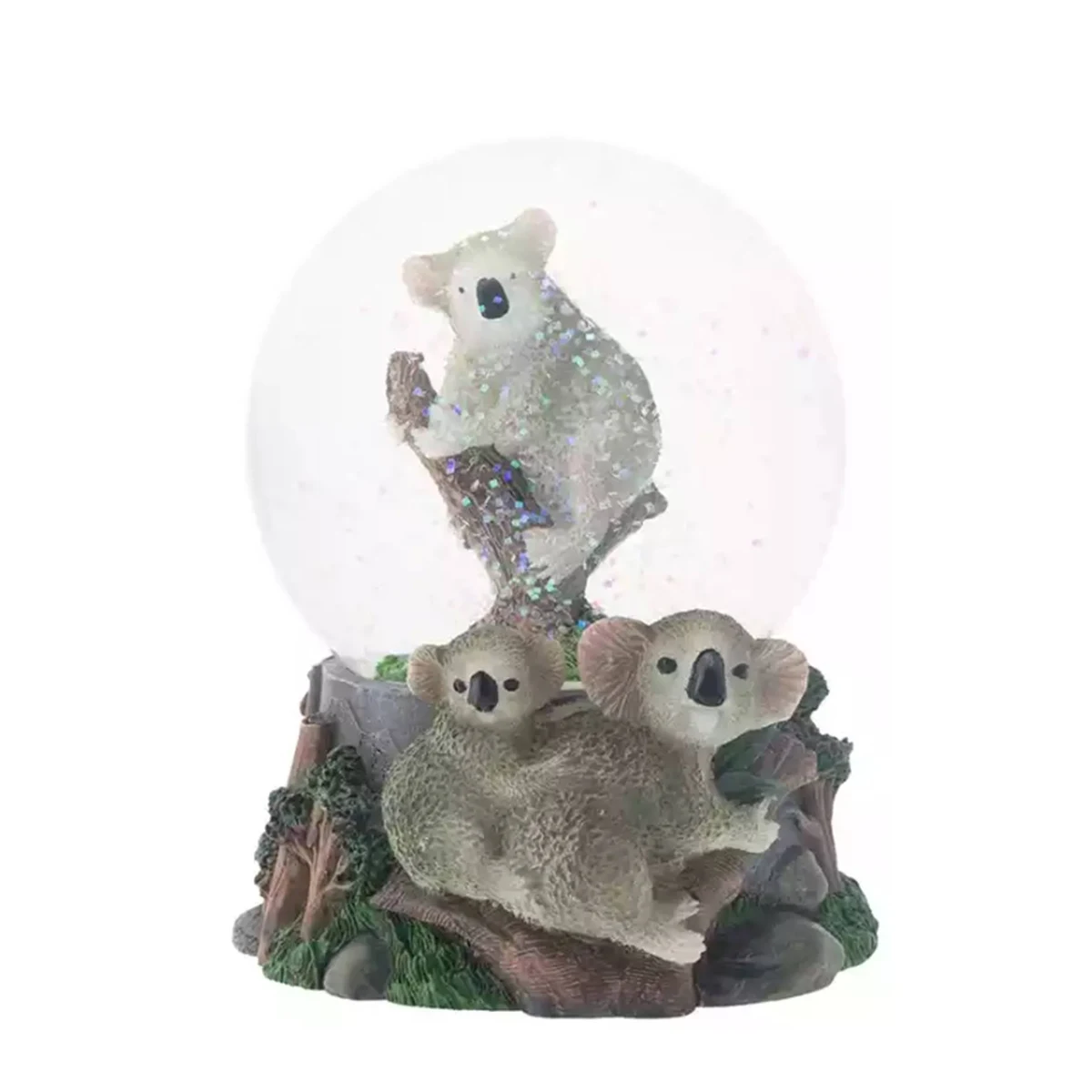 Custom Koala Figurine Water Snow Globe 1