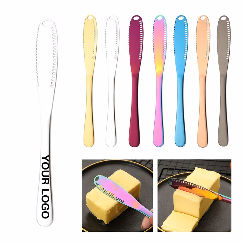 8 Inch Butter Knife for Spreads and Cheese