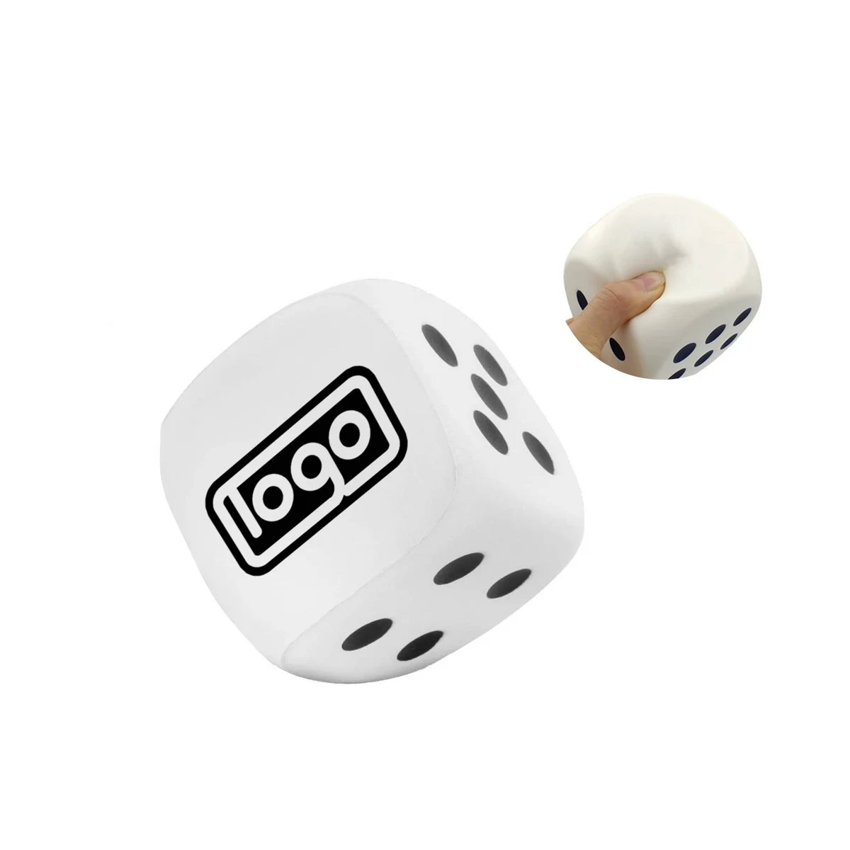 PU Foam Dice Shape Stress Relief Toy 1