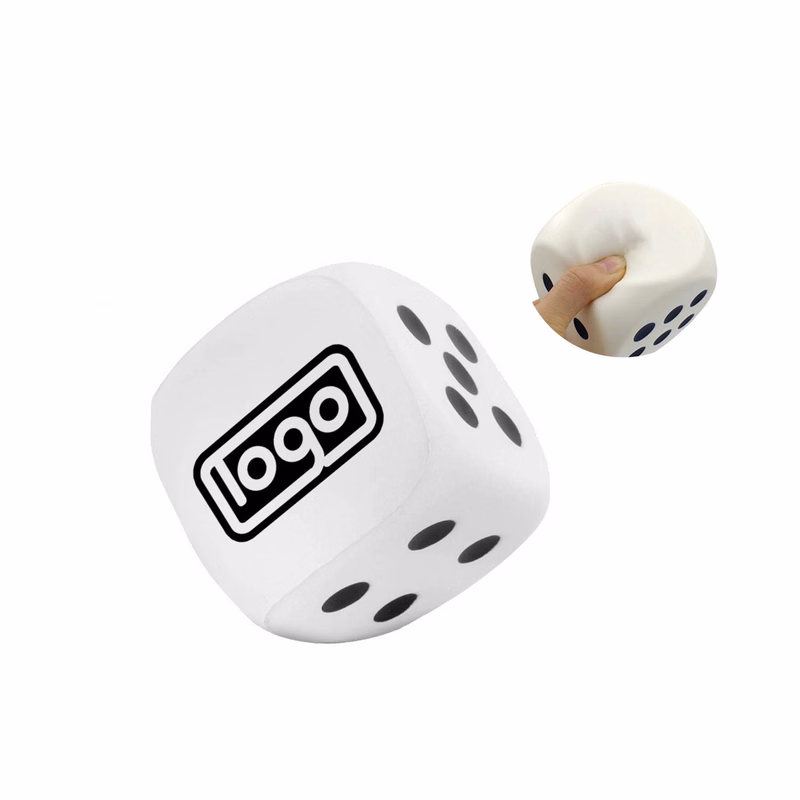 PU Foam Dice Shape Stress Relief Toy
