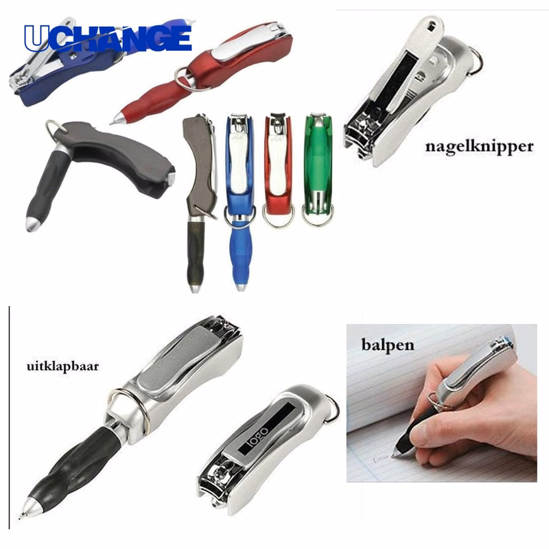 2-in-1 Nail Clipper Ballpoint Pen Tool