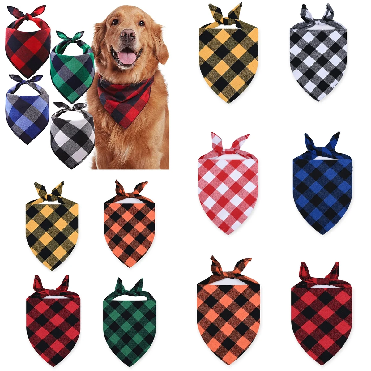Cotton Pet Bandana 1